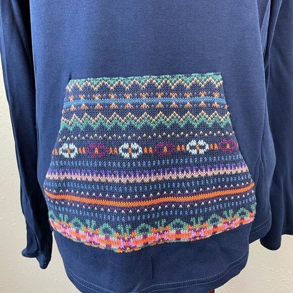 EUC Chaps Womens Cowl Neck Long Sleeve Top Size M - Picture 3 of 7